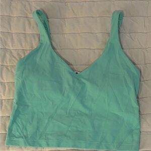 Lululemon Mint Green Tank with Built In Bra